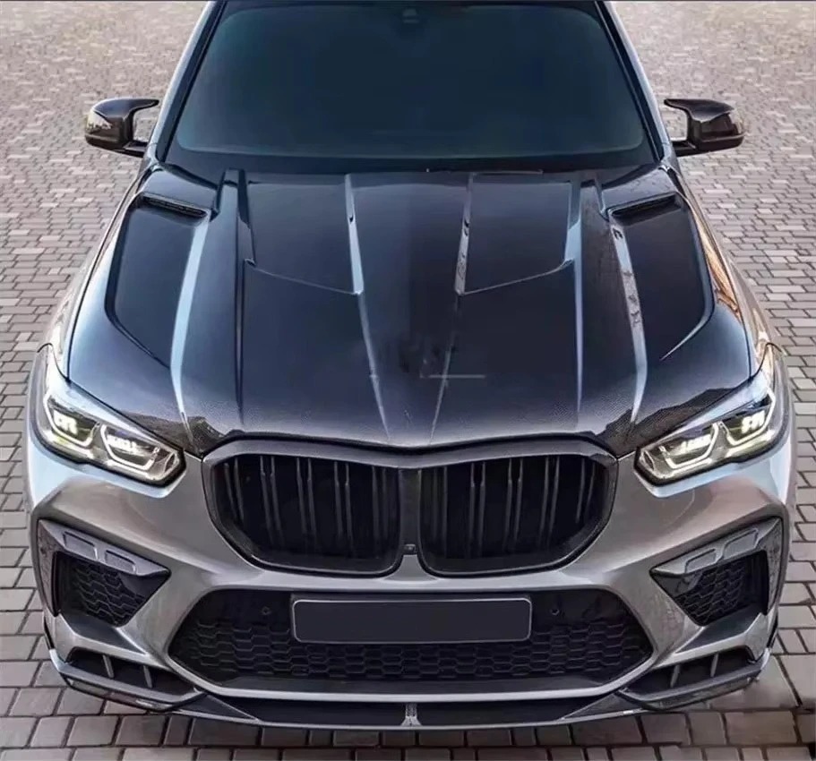 Carbon Fiber Front Engine Bonnet for  X5 G05 G18 X6 G06 Car Cover